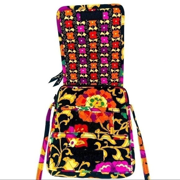 𝅺vera Bradley Va Va Bloom Mini Hipster Crossbody Wallet - Picture 4 of 16